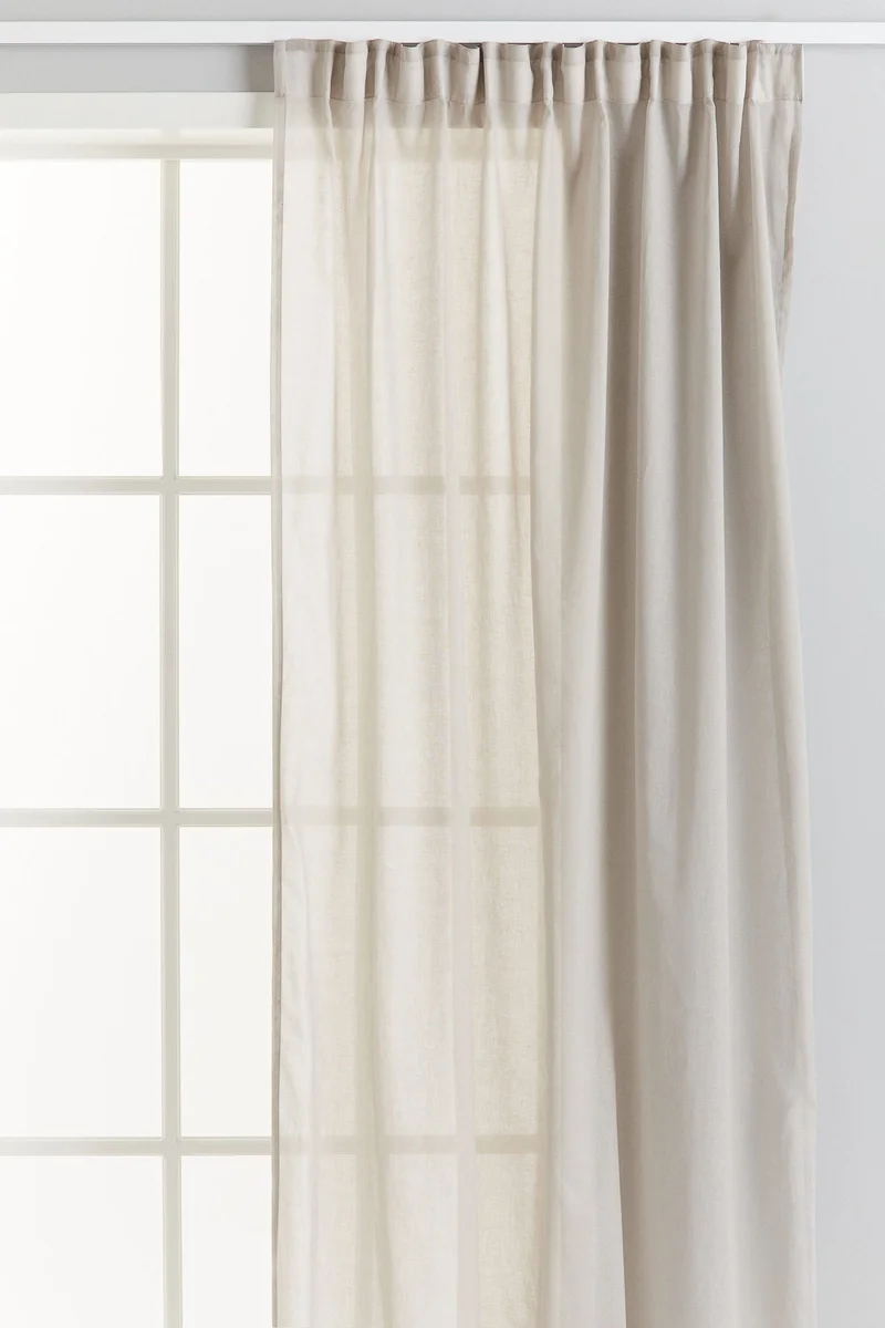 H&M 2-pack airy multiway curtains