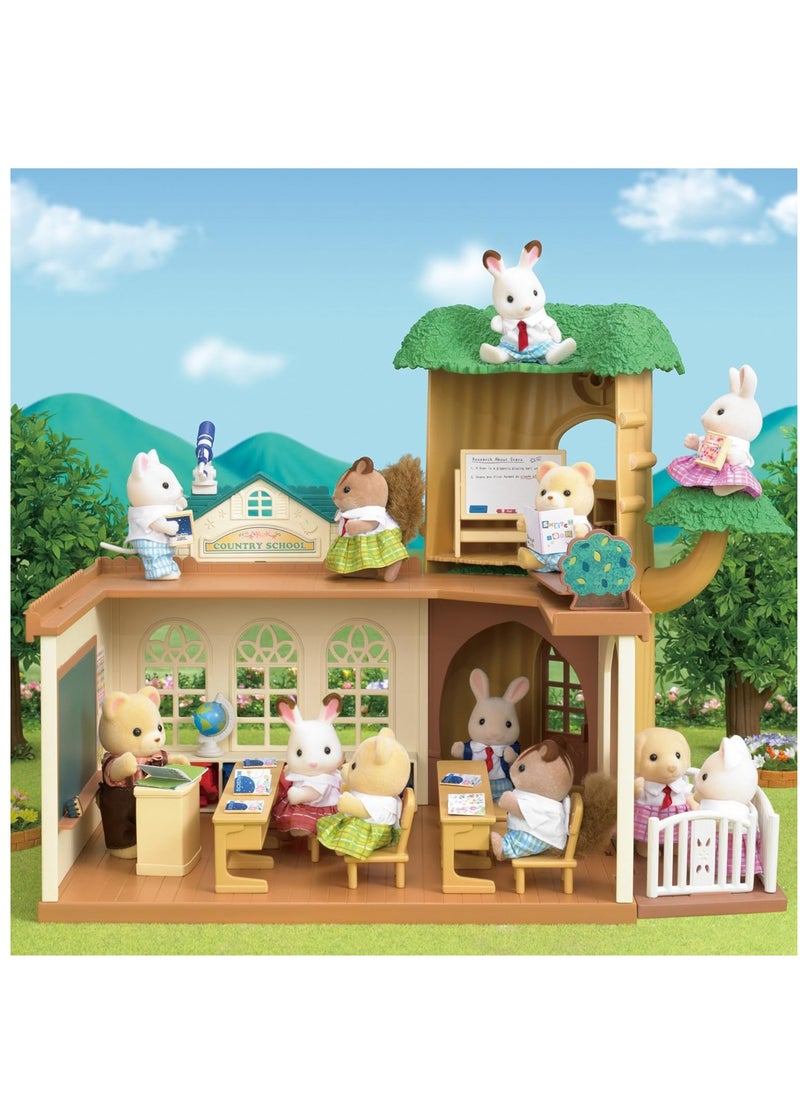 Sylvanian Families - Sylvanian Families Country Tree School Gift Set 5105 - Image 1