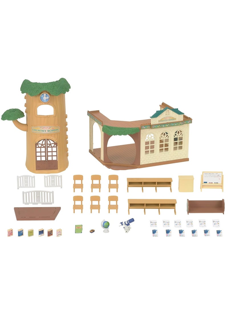 Sylvanian Families - Sylvanian Families Country Tree School Gift Set 5105 - Image 1