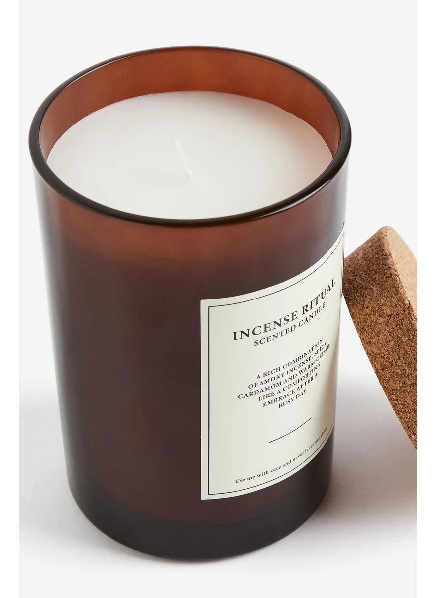 اتش اند ام Large Cork-Lid Scented Candle