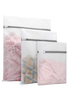 Excefore 3pcs Durable Honeycomb Mesh Laundry Bags for Delicates (1Large 20x24“, 1Medium 16x20”, 1Small12x16“)  - Image 1