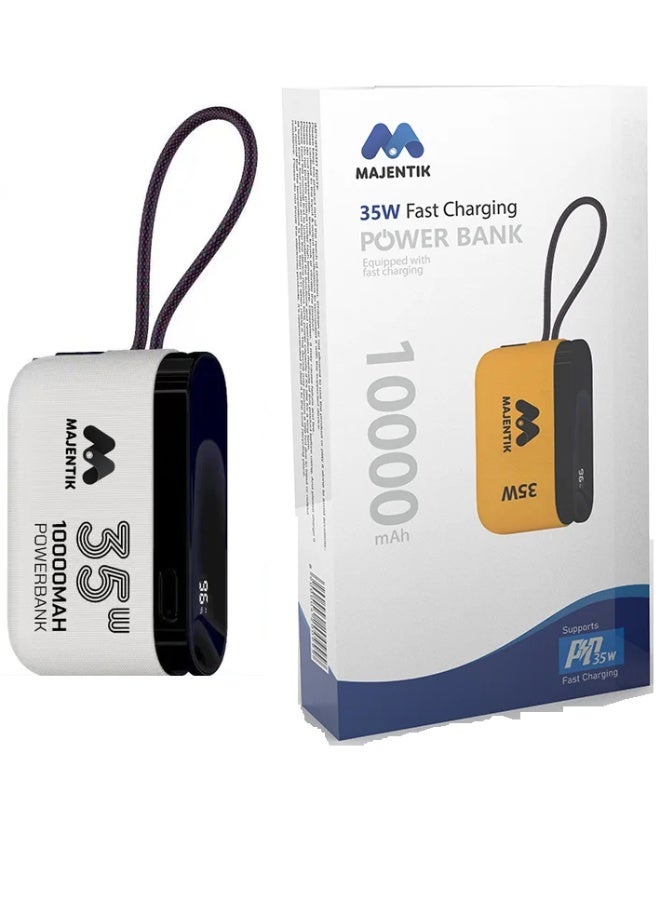 majentik Power Bank MJ-13 10000mAh white - Image 1