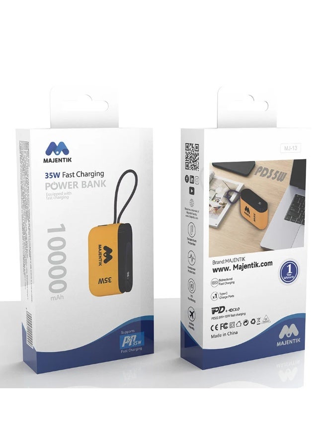 majentik Power Bank MJ-13 10000mAh white - Image 2