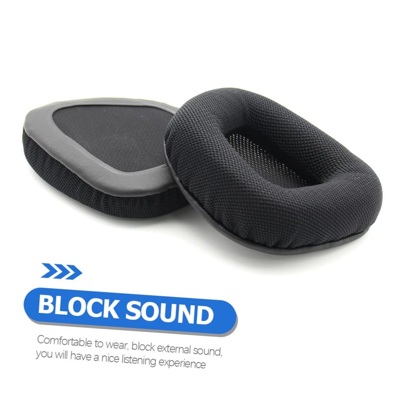 Replacement Ear Cushion Covers Soft Elastic Scratch Resistant Easy Install Over Ear Headphones - Image 5