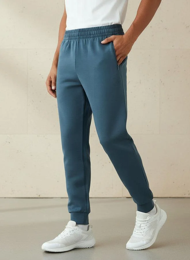 سبلاش اكتف Men Regular Fit Joggers with Zipper Pockets