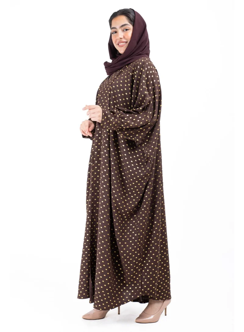 IKKXA Abaya AIK8004 Brown