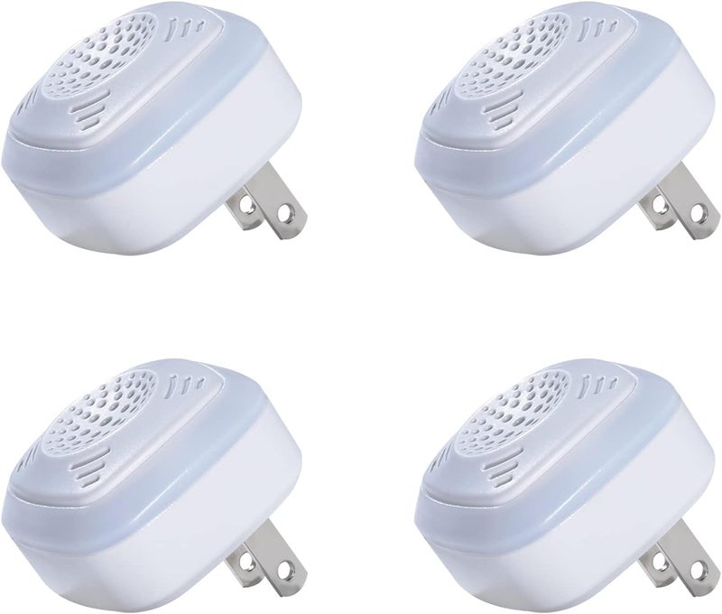 OWLTRA OW-5 Ultrasonic Rodent Repellers 4 Pack, Effectively Repel Rodents While 100% Silent & Safe to Humans and Non-Rodent Pets, White - Image 1