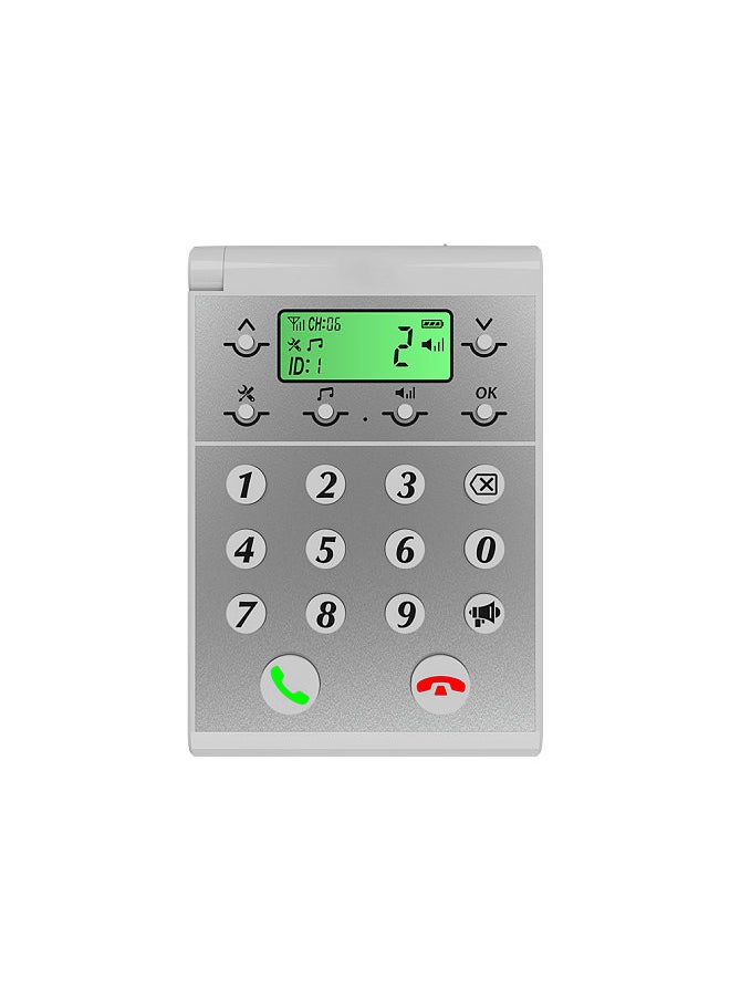 Generic - Wireless Intercom System Smart Digital Voice Calling Machine Wireless Office Intercom Machine Telephone Intercom - Image 1