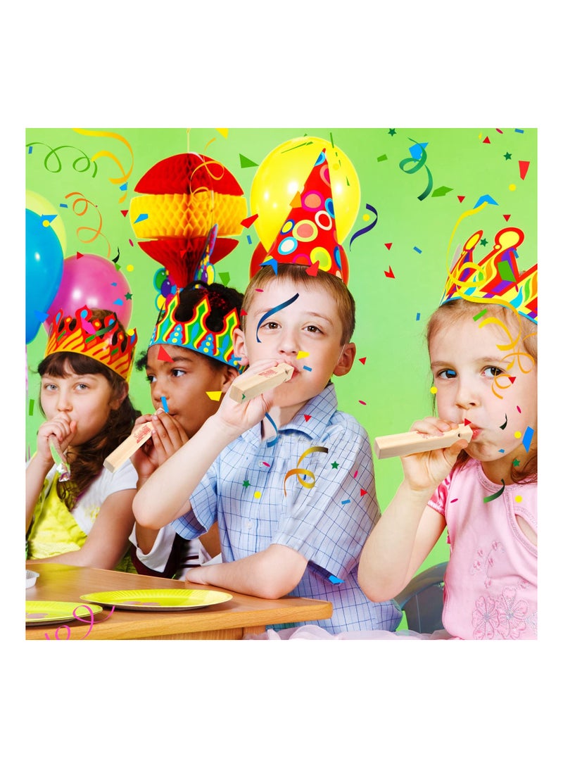 Zikra 4 Pcs Wooden Train Whistle for Kids,  4 Tone Educational Whistle Party Favors, Wood Toys Kids Music Train Party Decorations Kids Whistle Train Birthday Party Supplies - Image 5