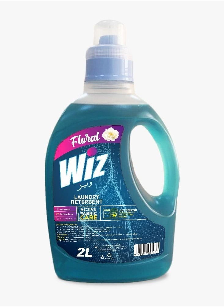 Wiz - Wiz Laundry Liquid Detergent Lavender,Floral and Green (PACK OF 3) - Image 1