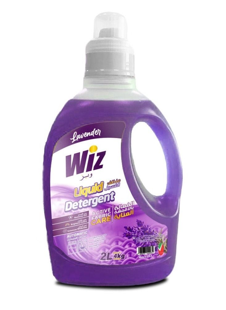 Wiz - Wiz Laundry Liquid Detergent Lavender,Floral and Green (PACK OF 3) - Image 1