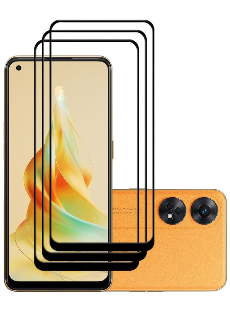 أكاليكس 3 قطع، حماية شاشة،  لهاتف اوبو  رينو 8 T، جودة ممتازة. - Image 1