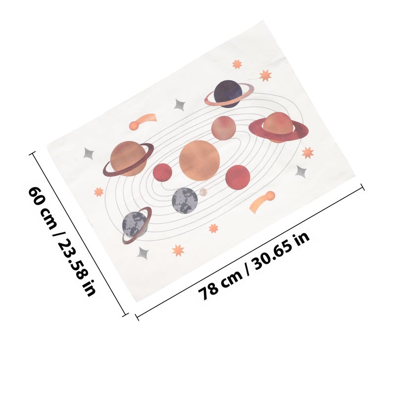 Solar System Hanging Wall Tapestry Tapestry for Kid Room Decor - Image 2