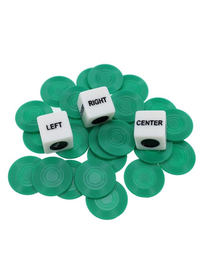 WE Games LRC - Left Right Center with Wooden Gift Box - Image 4