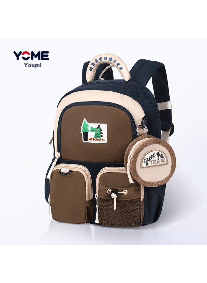 Yome Toddler Backpack Children's Spring Outing Study Small Backpack Norway Blue Small Size 12l - Image 1