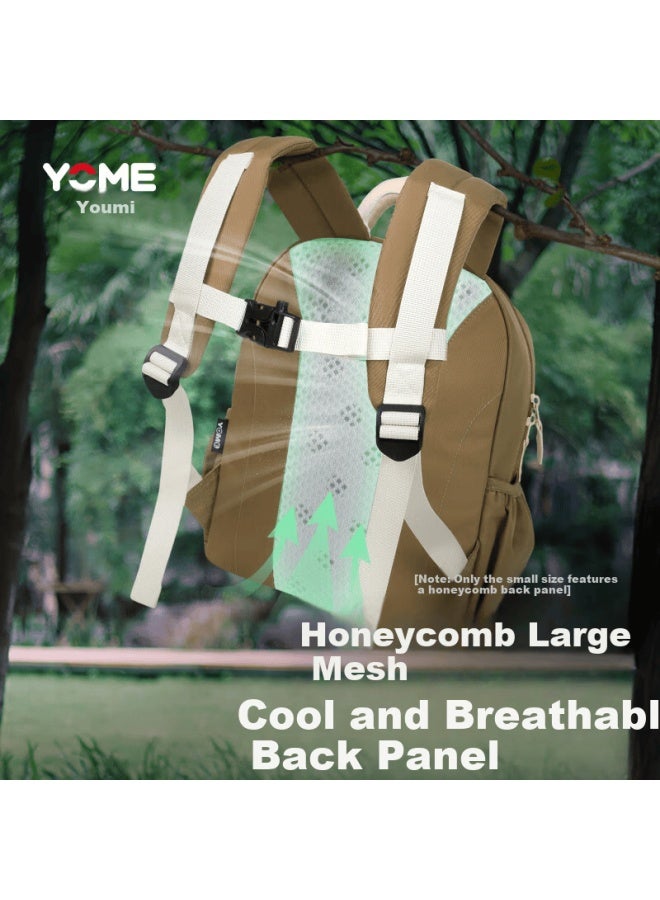Yome Toddler Backpack Children's Spring Outing Study Small Backpack Norway Blue Small Size 12l - Image 3