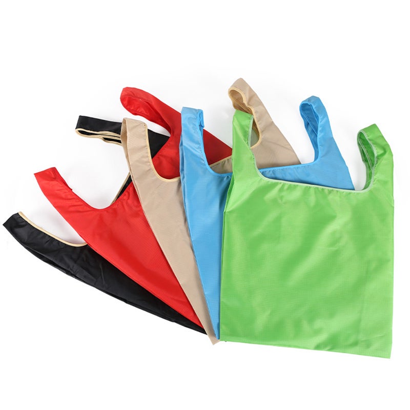 2 pcs Oxford Cloth Shopping Bag Shopping Bag Foldable Storage Bag Grocery Bags Reusable Shopping Pouch - Image 5