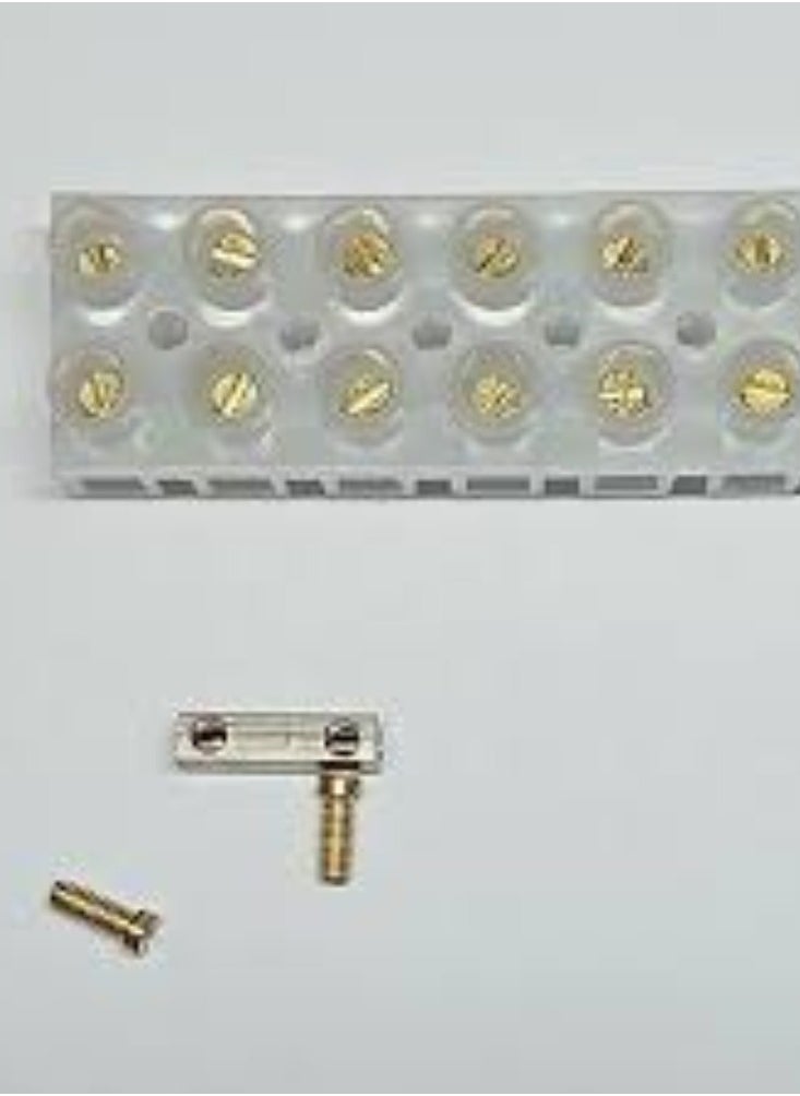 KNP KNPKed Brooke Terminal Block Connector Strip designed for 10mm gauge wires offers a robust and reliable solution for medium-duty electrical connections.  - Image 2