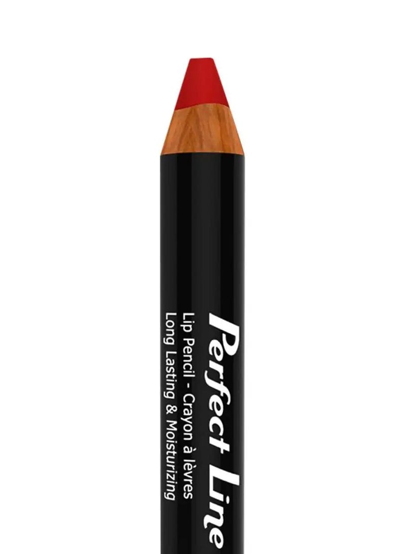 Glam's Perfect Line Glossy Lip Pencil #745 Rockin Red - Image 2