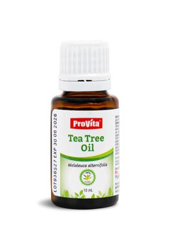 ProVita PROVITA TEA TREE OIL 100% Organic Pure Concentrated Oil of Melaleuca alternifolia 10 ML  - Image 1