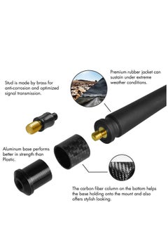 SYOSI Antenna Compatible with Jeep Wrangler JK JKU JL JLU Rubicon Sahara 2007-2022 | 13 inches Flexible Rubber Antenna Replacement Designed for Optimized FM/AM Reception  - Image 4