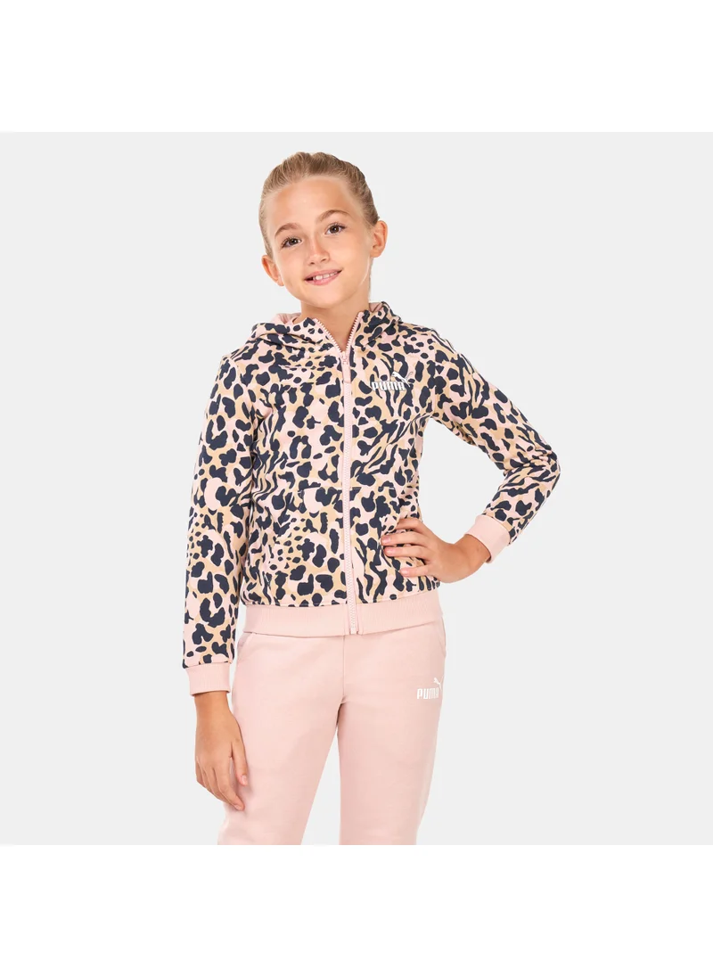 PUMA Kids' Alpha Printed Full-Zip Hoodie (Older Kids)