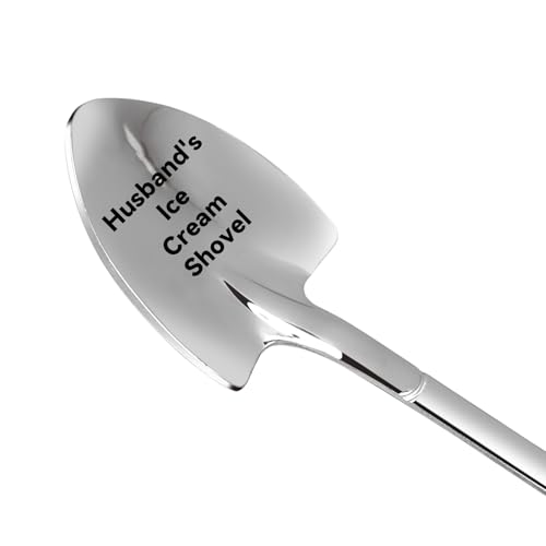 stormroo Gifts for Husband Him from wife Girlfriend, Funny Husband’s Ice Cream Shovel Gifts for Men Dad Birthday, Husband Wedding Anniversary Presents - Image 1