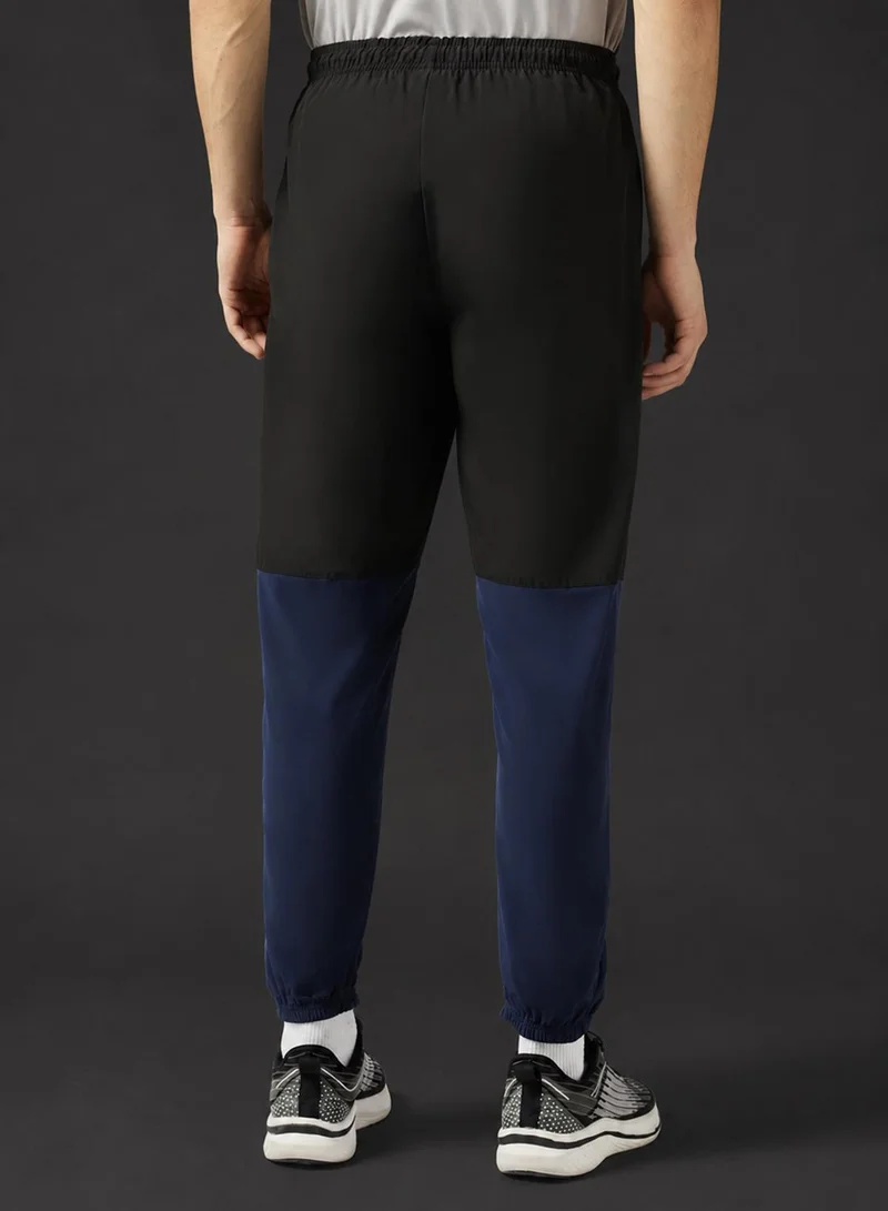Frwd  Contrast Cut And Sew Panel Cuffed Hem Sweatpants for Men | Best Price UAE