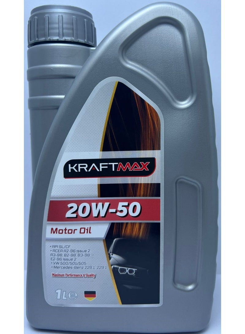 كرافت ماكس زيت موتور ديزل و بنزين - 20w50 - Image 1