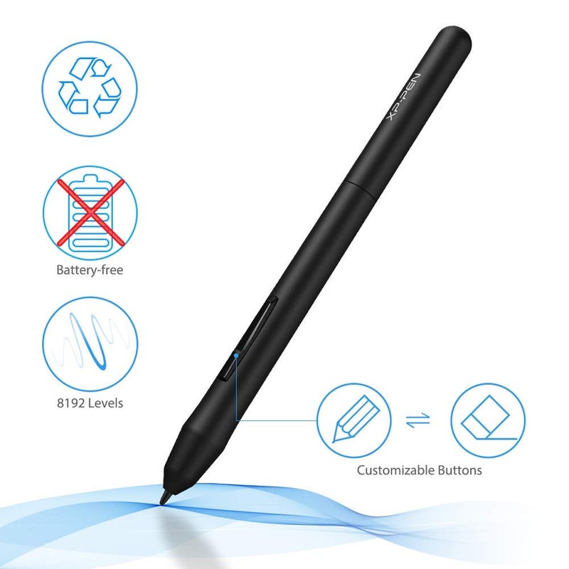 XPPen Drawing Tablet XPPen StarG640 Digital Graphic Tablet 6x4 Inch Art Tablet with Battery-Free Stylus Pen Tablet for Mac, Windows and Chromebook (Drawing/E-Learning/Remote-Working) - Image 3