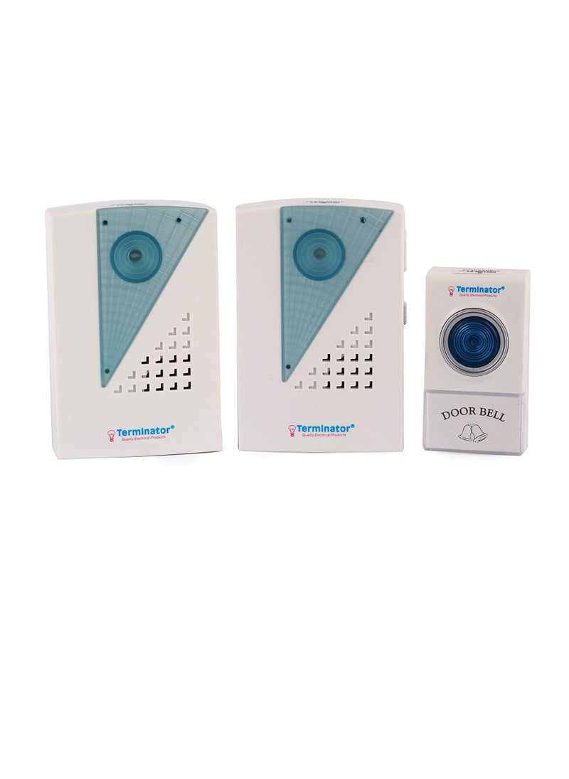 Terminator Digital Wireless Doorbell 38 Different Melodies TDB 0012DC  - Image 1