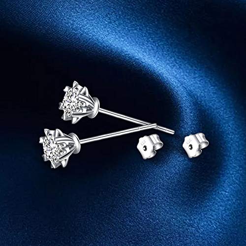 ubrand 30pcs/15 Pairs Hypoallergenic Earring Backs Replacement,Plated Silver Secure Ear Lockings for Stud Earrings, Ear Nut for Posts 6x4.5mm - Image 5
