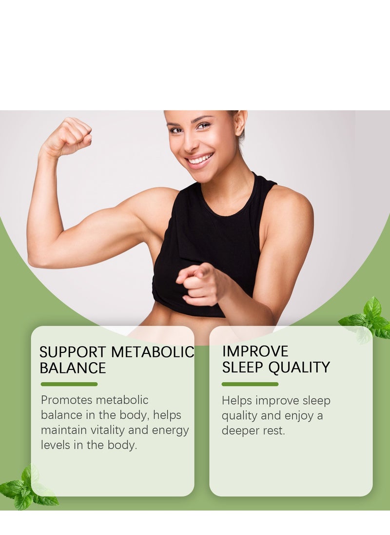 جوجير Soursop Graviola Leaf Extract Liquid Drop Plus Pure Botanical Sea Moss لدعم الخلايا وتجديدها ، والمناعة ، والكبد ، Zzz ومضادات الأكسدة - Soursop Bitters Liquid ، إمدادات شهرين ، 60 مل 2 فلور أوز  - Image 4