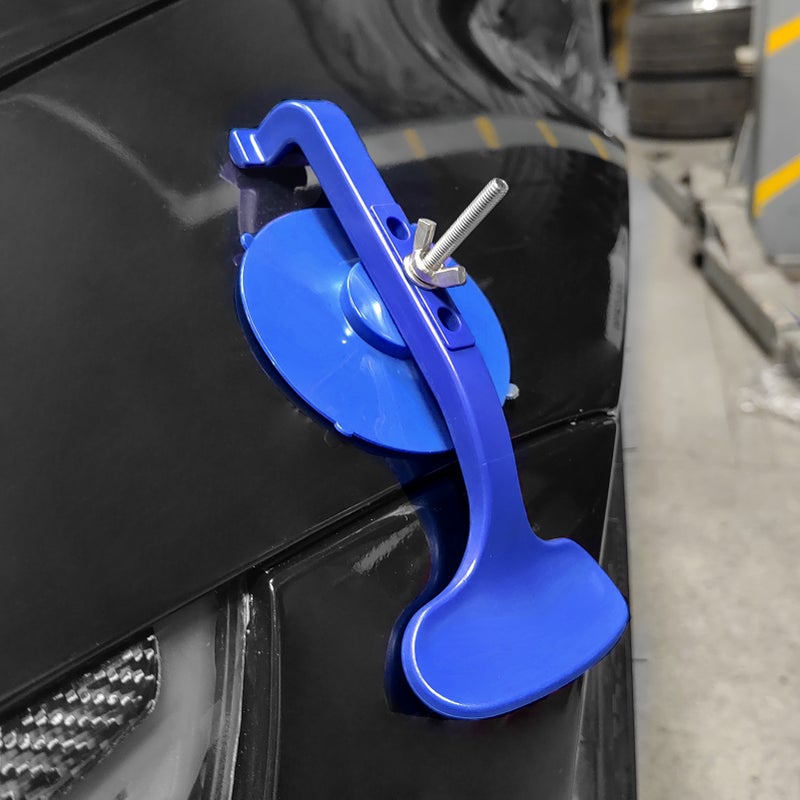 Suction Cup Clamps 6pcs Blue Large Suction Cup - Strong Adhesion Hands-free Gripping Suction Cup Mounting Holder for Car Windshield Repair Home Non-porous Surface Repairs - Image 4