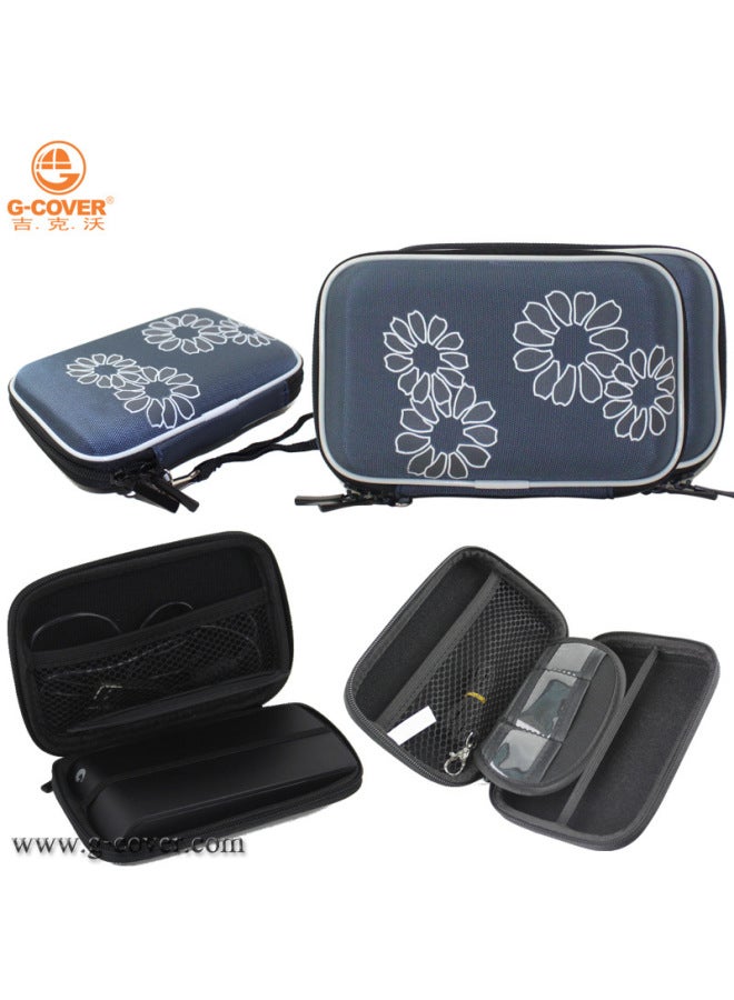 Hard Disk Bag SD Small Digital Earphone Cable Bag 2.5-inch Anti-pressure Mobile Hard Disk Box-Color:Green - Image 2