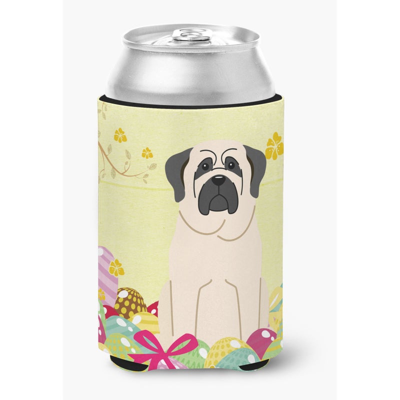Caroline's Treasures ""Caroline's Treasures Easter Eggs Mastiff White Can or Bottle Hugger  Can Hugger  Multicolor"" 