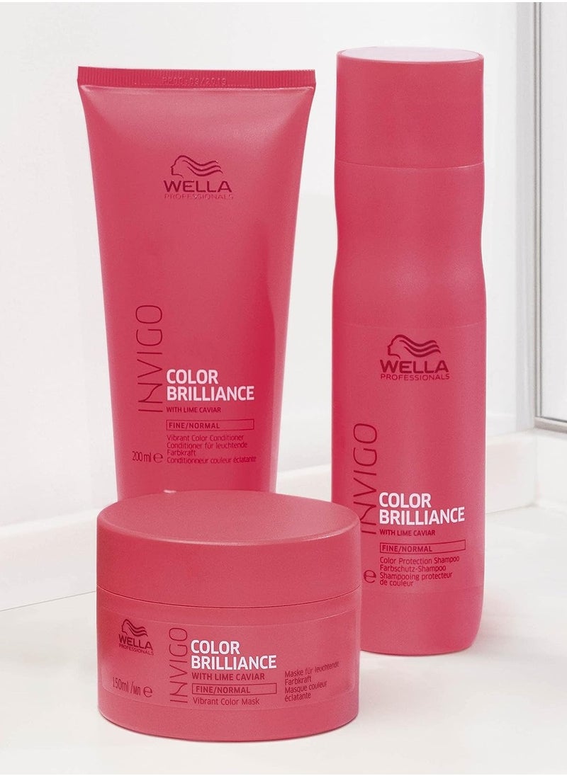 Wella Professionals WELLA PROFESSIONAL Invigo Brilliance Vibrant Color Conditioner - # Normal 250ml  - Image 4