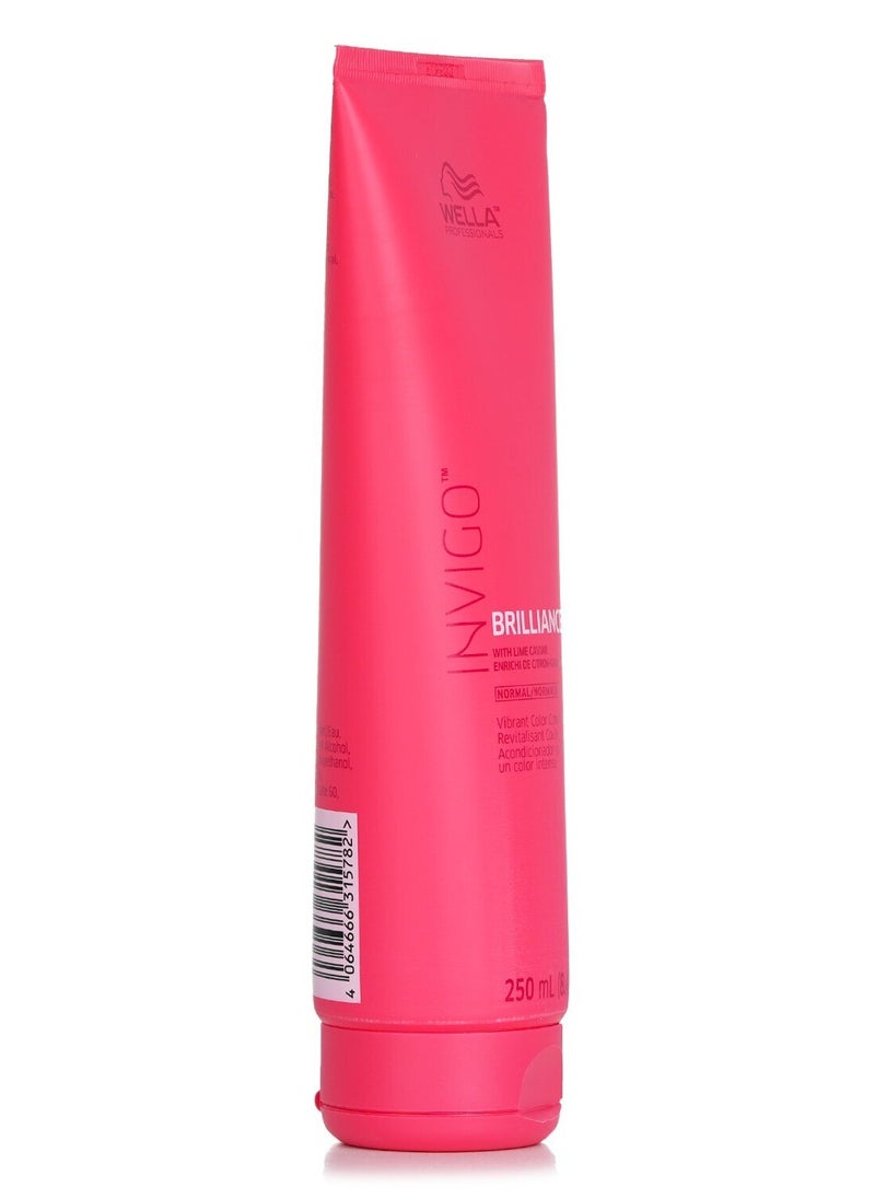 Wella Professionals WELLA PROFESSIONAL Invigo Brilliance Vibrant Color Conditioner - # Normal 250ml  - Image 5