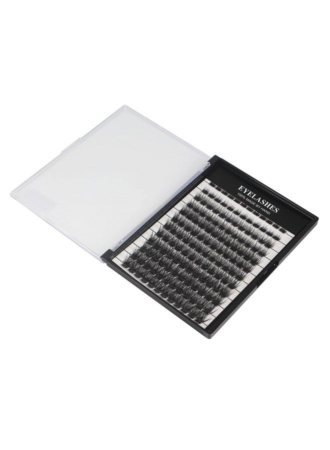 Hannahool Mixed 8121416Mm Wide Stem Individual False Eyelashes Soft Lightweight Natural Long Volume Eyelashes Extensions Makeup Cluster Lashes (Mixed 8121416Mm) - Image 5
