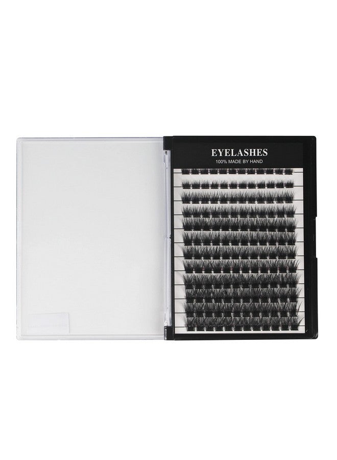 Hannahool Mixed 8121416Mm Wide Stem Individual False Eyelashes Soft Lightweight Natural Long Volume Eyelashes Extensions Makeup Cluster Lashes (Mixed 8121416Mm) - Image 4