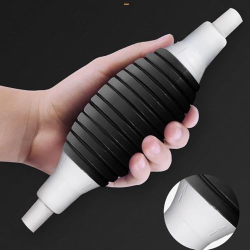 SHUTTLE ART Universal Car Portable Manual Fuel Pump Manual Oil Pump Oil Absorber Hand Fuel Pump Car Fuel Tank Sucker,Hand Syphon Hose Pump Tool Hand Pump Kit for Boat Car Motorcycle Diesel Fish Tank - Image 3