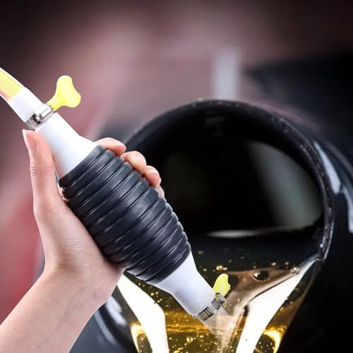 SHUTTLE ART Universal Car Portable Manual Fuel Pump Manual Oil Pump Oil Absorber Hand Fuel Pump Car Fuel Tank Sucker,Hand Syphon Hose Pump Tool Hand Pump Kit for Boat Car Motorcycle Diesel Fish Tank - Image 4