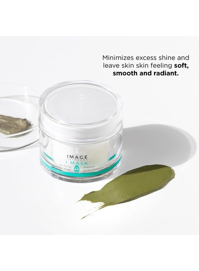 IMAGE SKINCARE , I MASK Purifying Probiotic Mask, Clay and Charcoal Facial Mask, Refine, Balance and Remove Impurities, 2 oz - Image 4