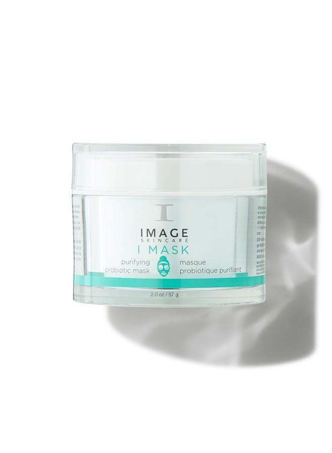 IMAGE SKINCARE , I MASK Purifying Probiotic Mask, Clay and Charcoal Facial Mask, Refine, Balance and Remove Impurities, 2 oz