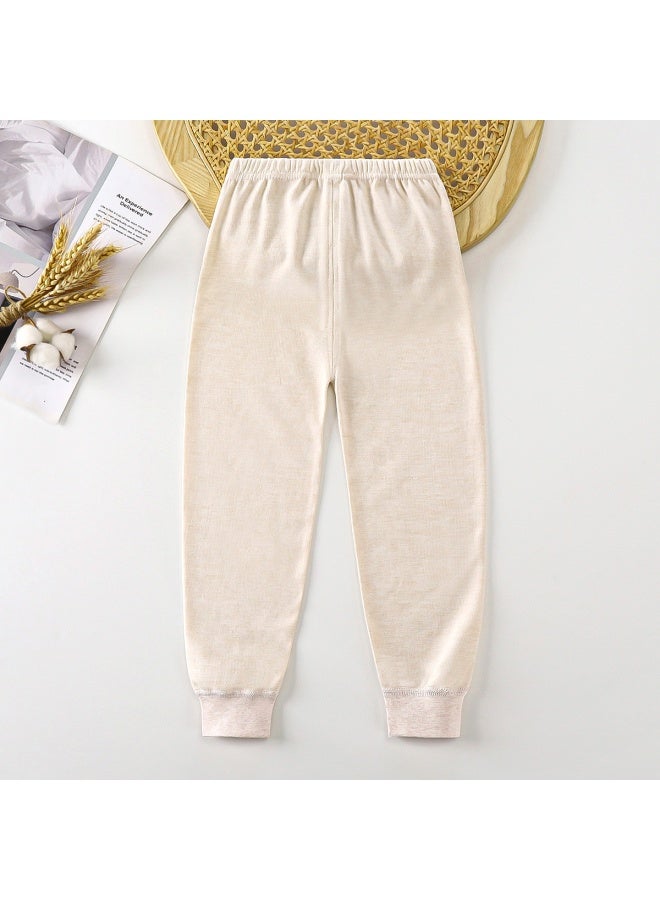 Children's Thermal Pants Autumn New Pure Cotton Baby Long Johns Boys' Underpants Girls' Pajama Pants Long Pants Kids' Pants