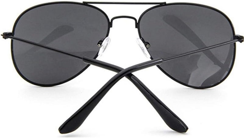 WODISON Classic Kids Sunglasses Bulk Reflective Metal Frame Children Eyeglass 2 Pack - Image 5