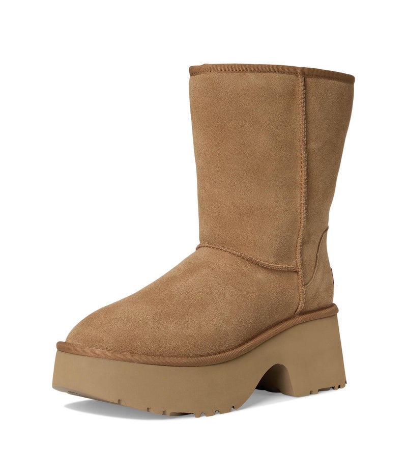 UGG Women's Classic Short New Heights Boot, Chestnut, 8 - Image 1