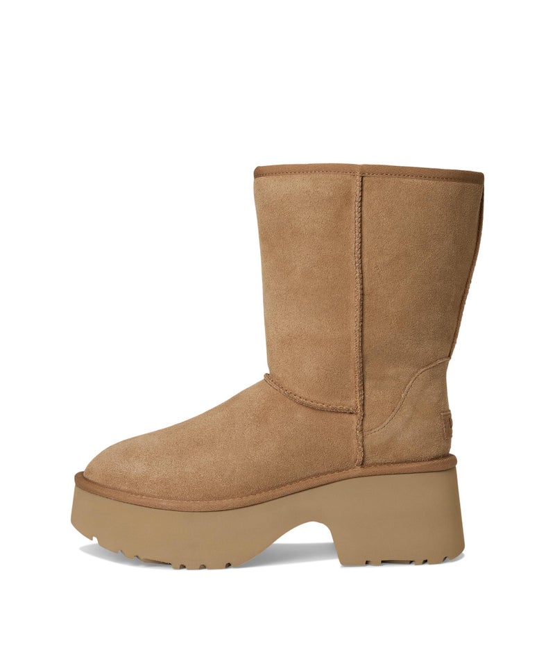 UGG Women's Classic Short New Heights Boot, Chestnut, 8 - Image 4