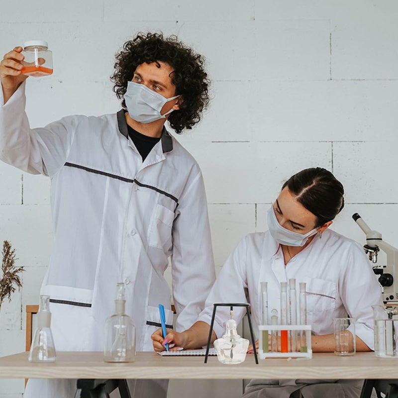 حامل ثلاثي القوائم من Iron Lab لتجارب الكيمياء المدرسية ودعم موقد الكحول - Image 4