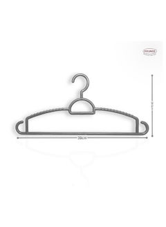 Feelings Feelings Plastic Hanger 18 Pcs Set Silver  - Image 3